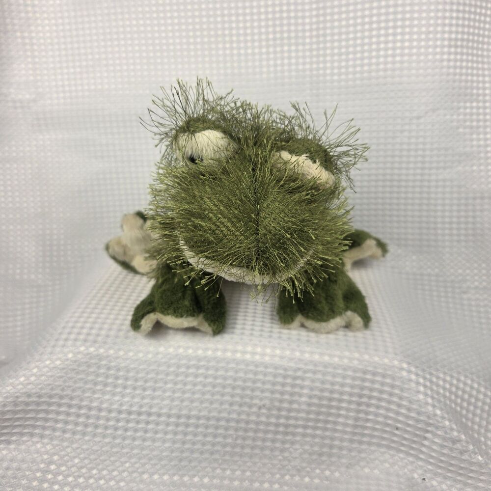 Webkinz Ganz Green Frog Plush Stuffed Animal No Code Tag  8 Inch